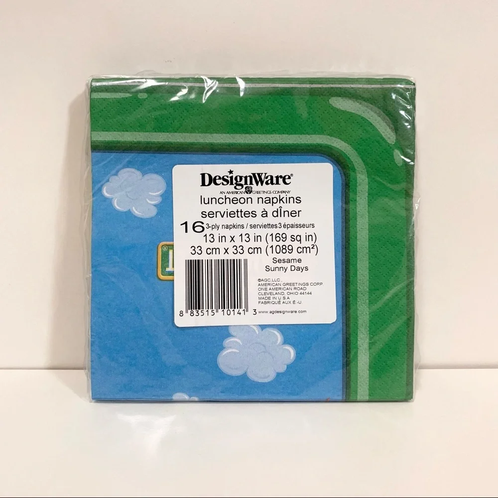 Vintage y2k Sesame Street  napkins